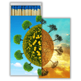 thumbnail image 1 of Lush Dry Planet Decorative Matchboxes with Wooden Matches | 2 Pack, 1 of 3