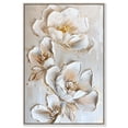 thumbnail image 1 of Lush Floral II Canvas New Floral Wall Art by Art Remedy, Silver Frame, 30" x 45", 1 of 7