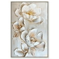 thumbnail image 1 of Lush Floral II Canvas New Floral Wall Art by Art Remedy, Silver Frame, 36" x 54", 1 of 7