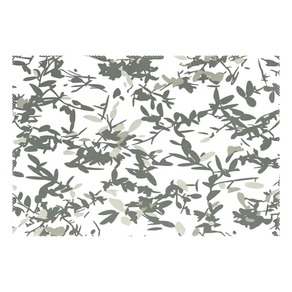 Lush Foliage Pattern 12x18in Heat-Resistant Non-Slip Place Mat, Durable and Wrinkle-Resistant