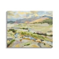 thumbnail image 1 of Lush Green Mountain Landscape Abstract Painting Gallery Wrapped Canvas Print Wall Art, 1 of 7
