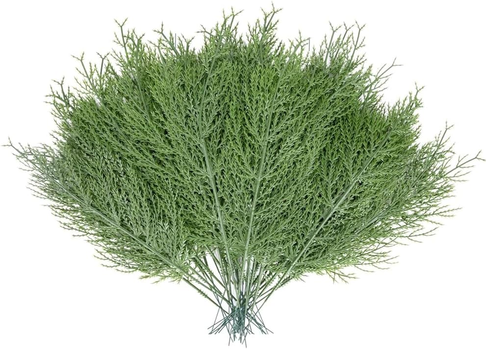 Lush Greenery Delight Artificial Pine Branches, 30pcs 13.7 Inches