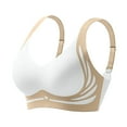 thumbnail image 1 of Lushfitting Powerful Push Up Bra Caralush Seamless Bras Comfortable Wireless Full Coverage Bralettes Beige 40, 1 of 5