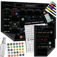 thumbnail image 1 of Lushleaf Designs Dry Erase Large Premium Reusable Board with Accessories Included, 1 of 5