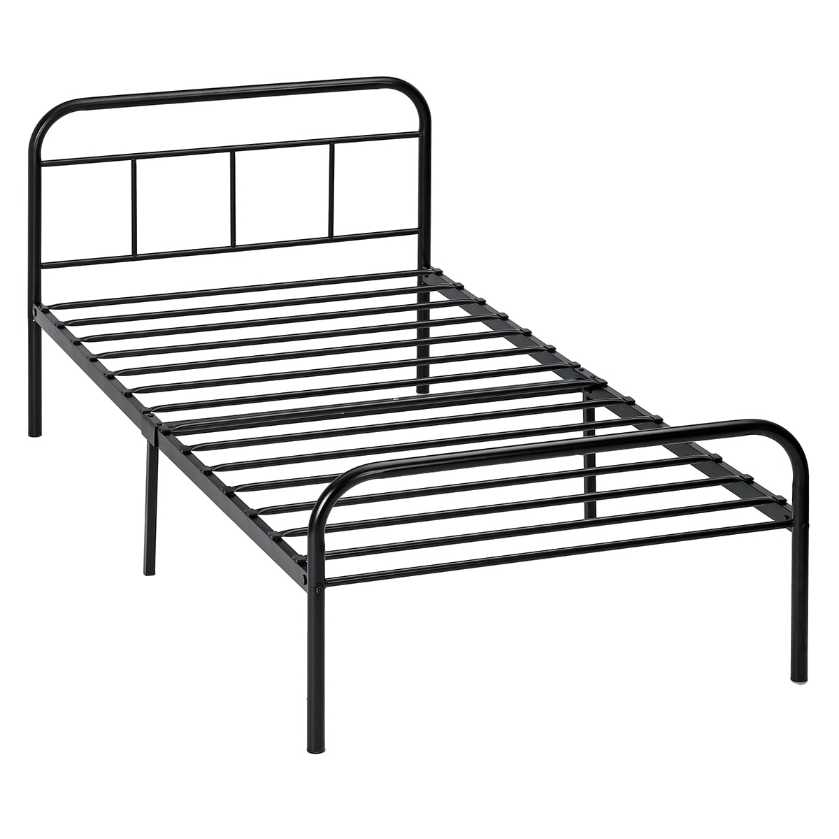 Lusimo 14"Heavy Duty Twin Metal Bed Frame No Box Spring Needed and