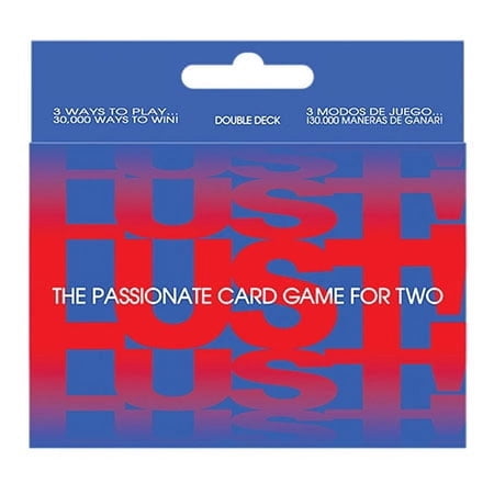 Lust Adult Card Game, Paper Multicolor, 5.00" x 1.00" x 4.75"