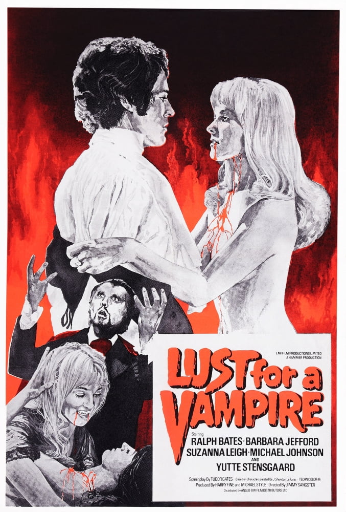 Lust For A Vampire Canvas Art - (24 x 36)