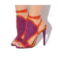 thumbnail image 1 of Lust For Life AXE FUCHSIA MULTI RICH SUEDE HIGH HEEL SINGLE SOLE STRAPPY SANDALS (FUSHIA MULTI, 9), 1 of 4
