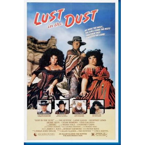 Lust In The Dust Divine Movie Poster 16in x 24in 16x24 Multi-Color Square Adults Poster Time