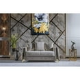 thumbnail image 1 of Lust Modern Style Loveseat Made with Wood & Under-seat Storage in Taupe, 1 of 6