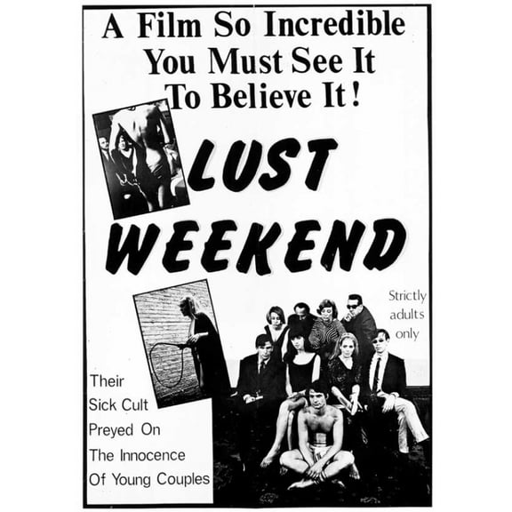 Lust Weekend Movie Poster (11 x 17)