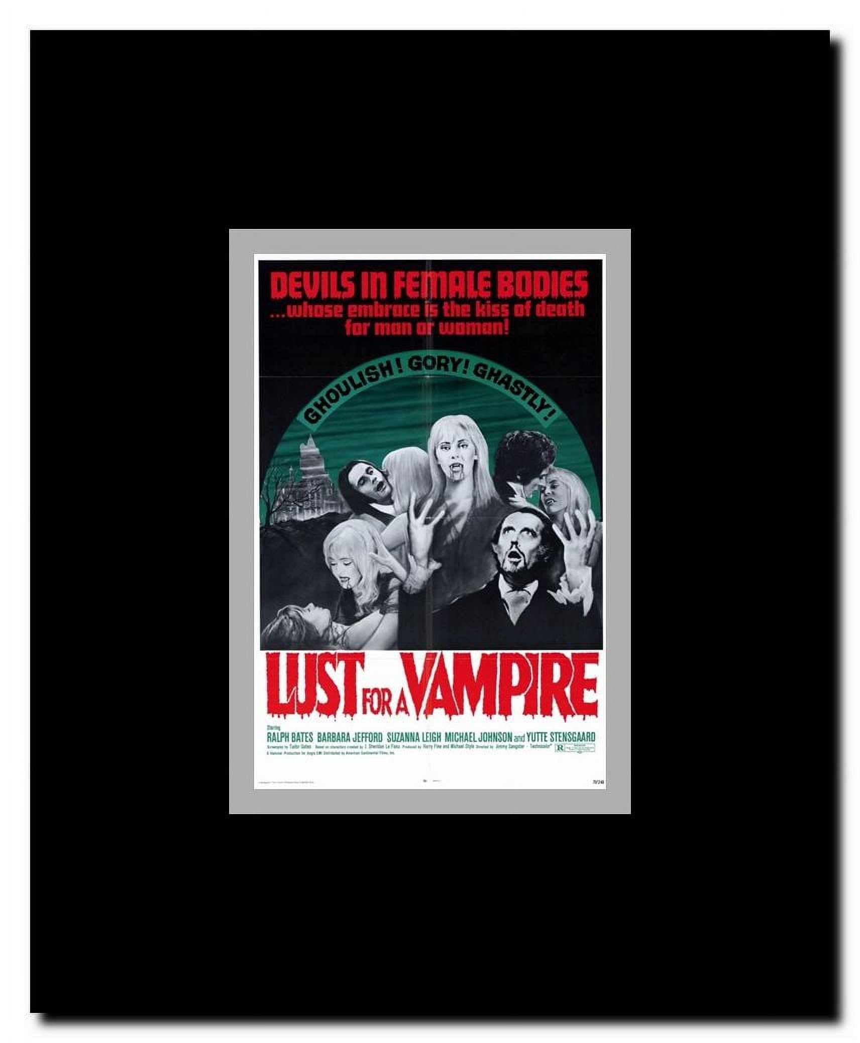 Lust for a Vampire Framed Movie Poster