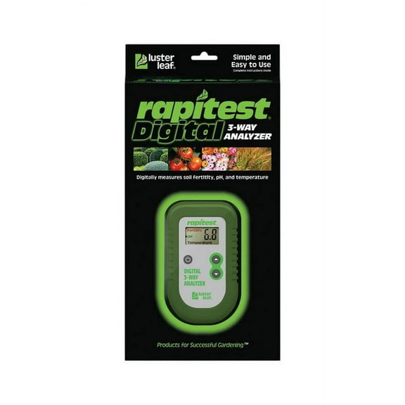 Luster Leaf Rapitest 3-Way Digital Analyzer