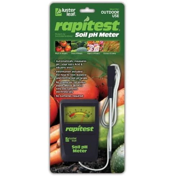 Luster Leaf 1840 Rapitest Soil pH Meter