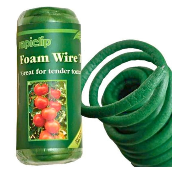 Harris Seeds - Luster Leaf 32.5' Foam Wire Tie 835 - Plant Labels
