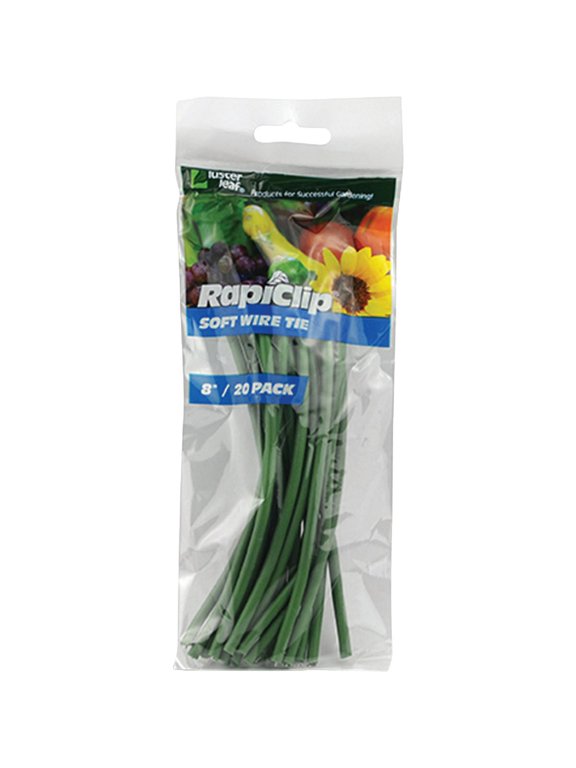 Rapiclip 8 In. Green Soft Wire Plant Tie (20-Pack) 865