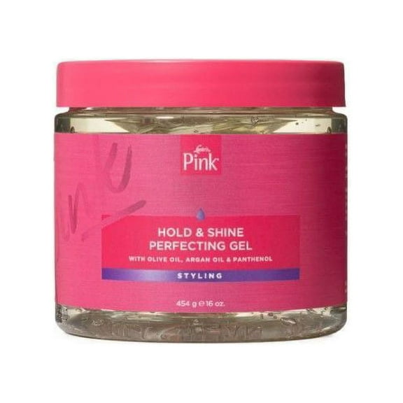 Luster PINK - HOLD & SHINE PERFECTING GEL 16 Oz. * BEAUTY TALK LA *