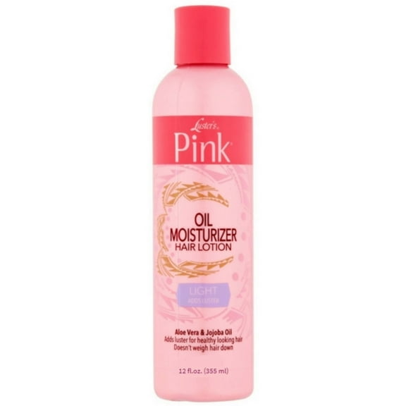Luster PINK - MOISTURIZER HAIR LOTION [LIGHT] 12 Oz. * BEAUTY TALK LA *