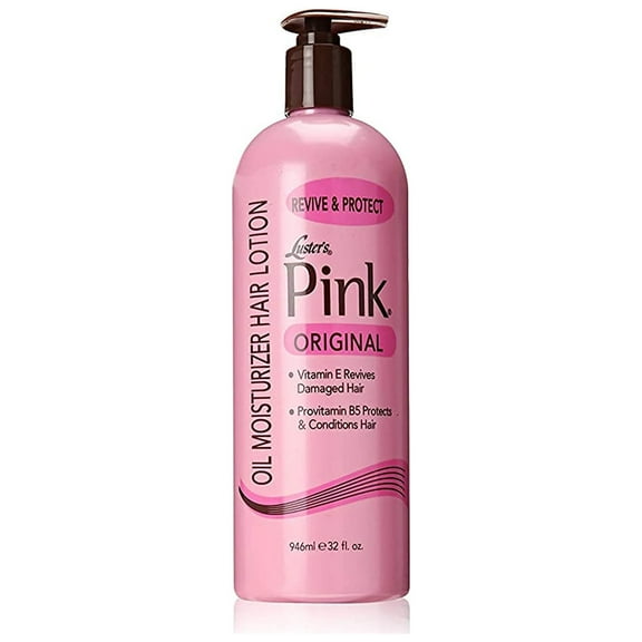 Luster PINK - MOISTURIZER HAIR LOTION [ORIGINAL] 32 Oz. * BEAUTY TALK LA *