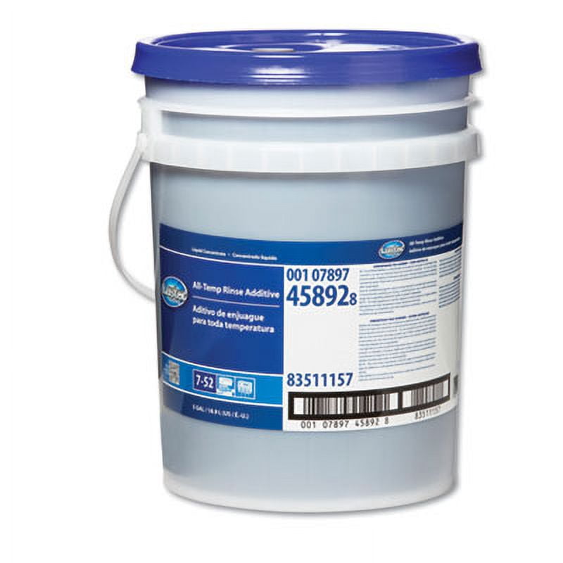 Temp Rinse Luster™ Professional All-Temp Rinse Additive, Pleasant Scent, 5 Gal ...