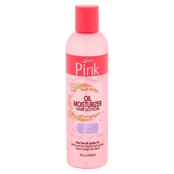 Luster's Pink Classic Light Oil Moisturizer Hair Lotion, 8 floz