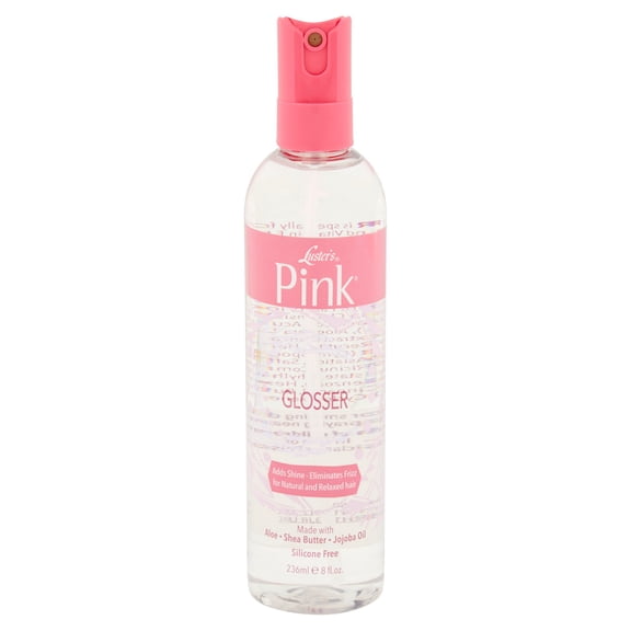 Pink Frizz-Fighting Glosser Hair Spray with Shea Butter Extract, 8 oz