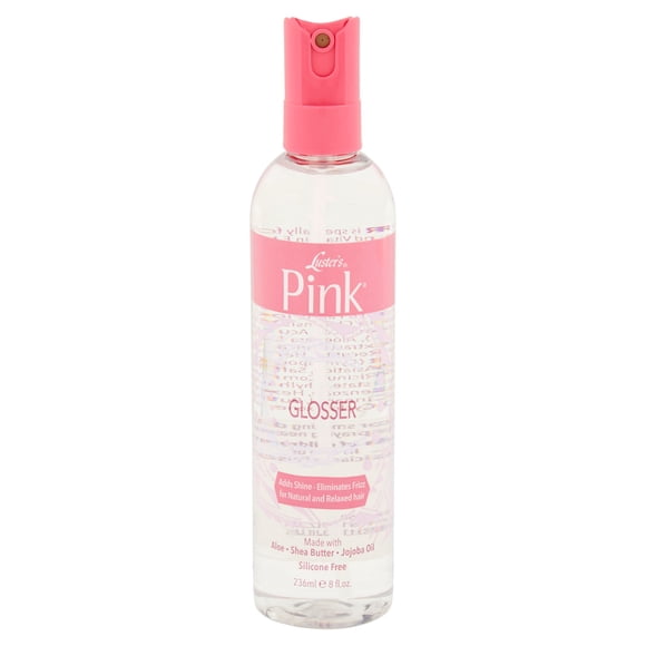 Pink Frizz-Fighting Glosser Hair Spray with Shea Butter Extract, 8 oz