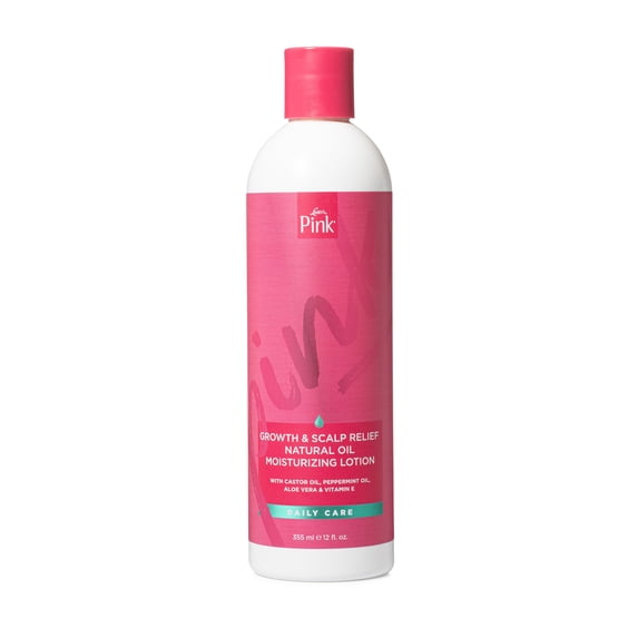 Luster's Pink Growth & Scalp Relief Oil Lotion 12 FL OZ