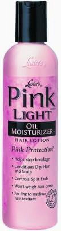 Luster's Pink Oil Moisturizer Hair Lotion Aloe Vera & Jojoba Oil 8 oz (Pack of 3)