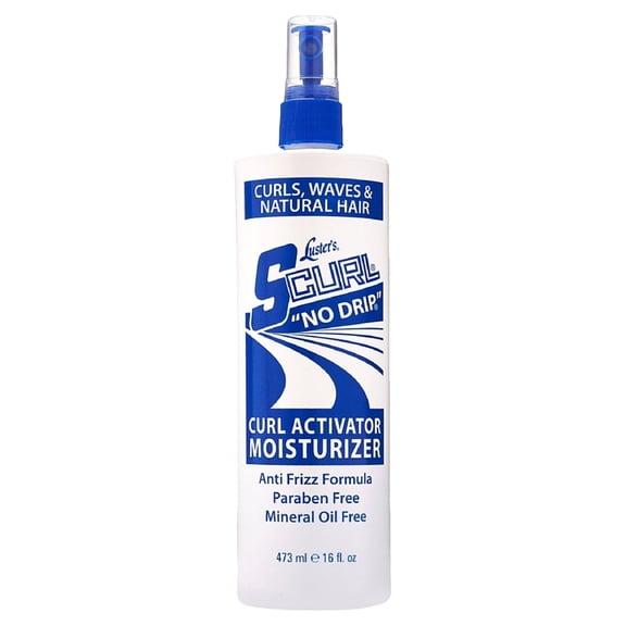 Luster's Pink Scurl No Drip Moisturizing Curl Activator Hair Spray, 16 fl oz