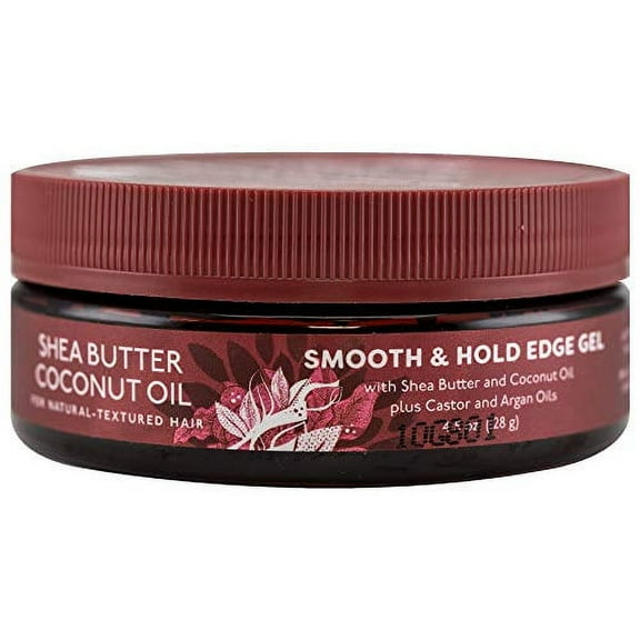 Luster's Pink Shea Butter Coconut Oil Smooth & Hold Edge Gel, 4.5 oz, 2 Pack