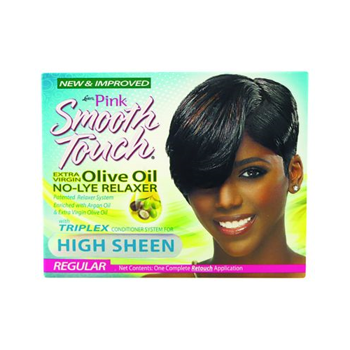 PINK Smooth Touch No-Lye Relaxer Kit [Regular] (1application)