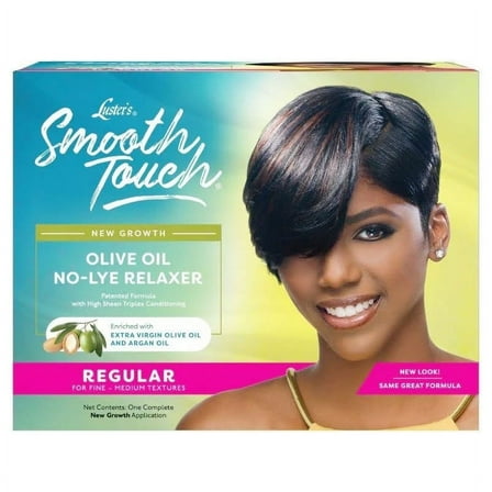Luster's Pink Smooth Touch Relaxer Regular W/ Olive Oil Conditioner 1 Kit