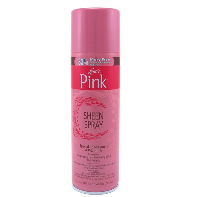 Luster's Pink Spray Sheen - 15.5 Oz., Pack of 3