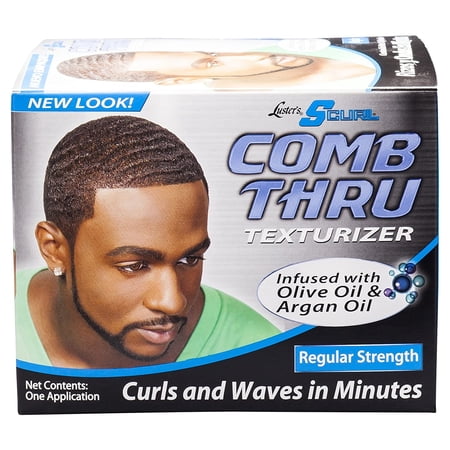 Luster's SCurl Comb Thru Hair Texturant Regular Strength, Pack of 4