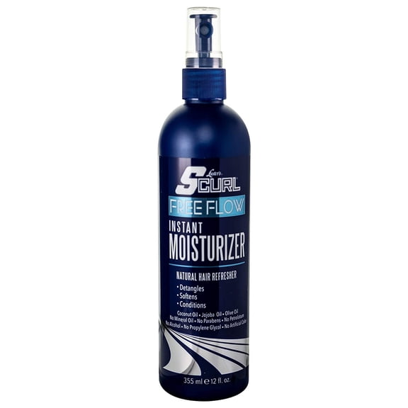 Luster's SCurl Free Flow Instant Moisturizer 12 Oz, Pack of 3