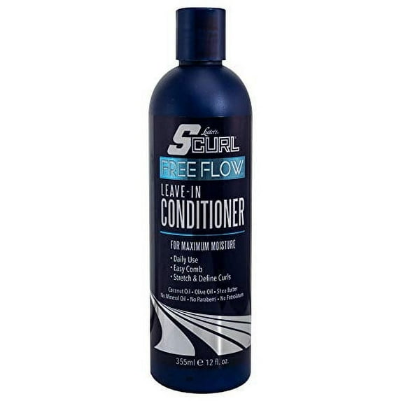 Luster's SCurl Free Flow Leave-In Conditioner, 12 oz, 3 Pack