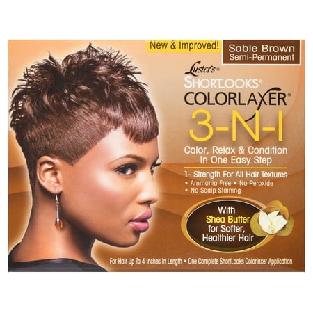 Luster’s color relaxers 3 N 1