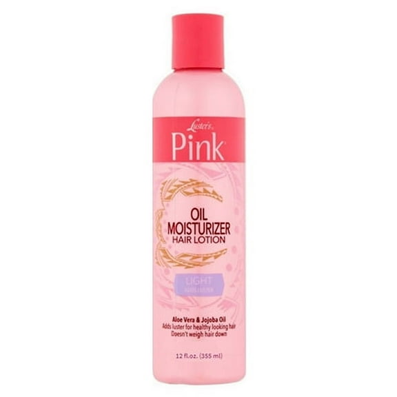 Lusters Pink Classic Light Oil Moisturizer Hair Lotion, 12 Oz