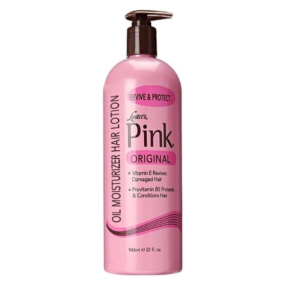 Lusters Pink Original Oil Moisturizer Hair Lotion, 32 Oz, 3 Pack