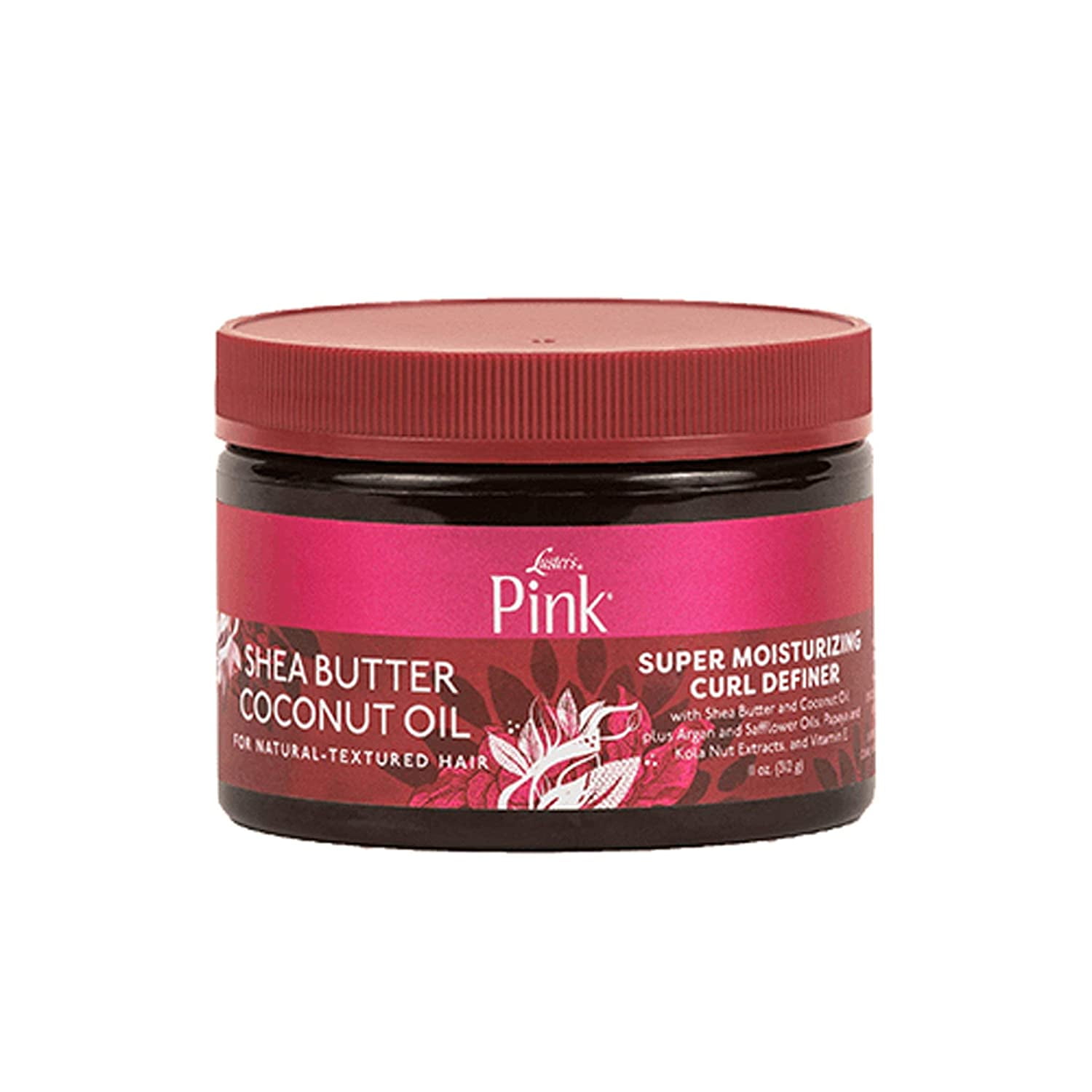 Lusters Pink Shea Butter and Coconut Oil Super Moisturizing Curl Hair Definer, 11 Oz, 2 Pack