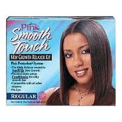 Lusters Pink Smooth Touch New Growth Hair Relaxer Kit, Regular - 4 Oz, 3 Pack