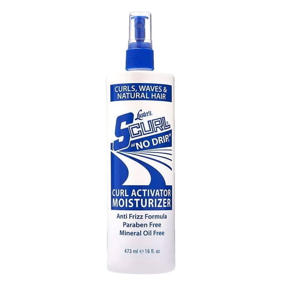 Lusters S Curl No Drip Curl Activator Moisturizer, 16 Oz, 2 Pack