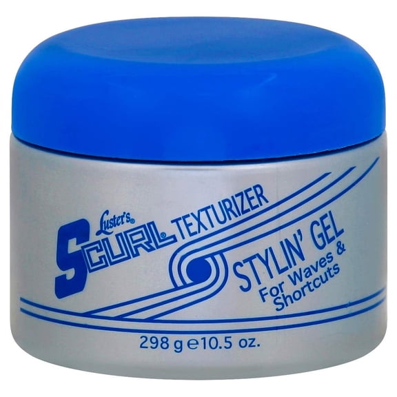 Lusters SCurl Stylin' Gel, Texturizer, For Waves Shortcuts, 10.5 Oz., Pack of 12