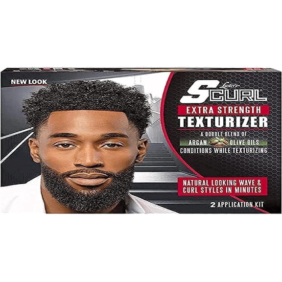 Lusters Scurl Extra Strength Hair Texturizer Kit, 2 Ea