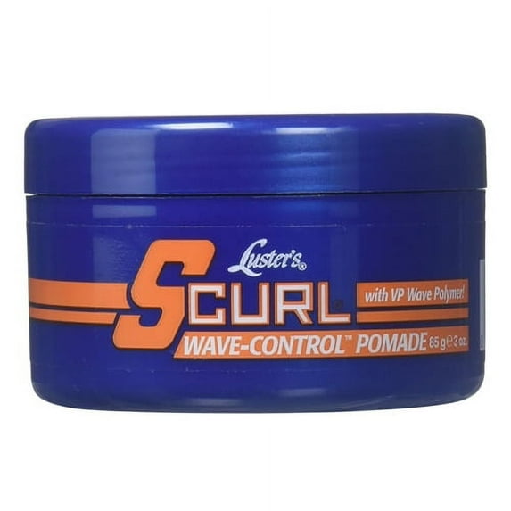 Lusters Scurl Wave Control Hair Pomade For Creating Deep Waves, 3 oz, 3 Pack