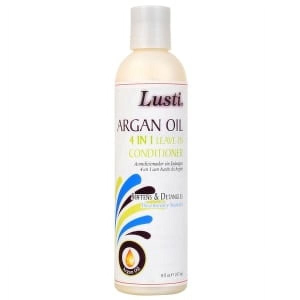 Lusti Argan Oil 4 In 1 Leave in Hair Conditioner Detangles & Softens Hair  8 Fl oz. Bottle - image 1 of 2