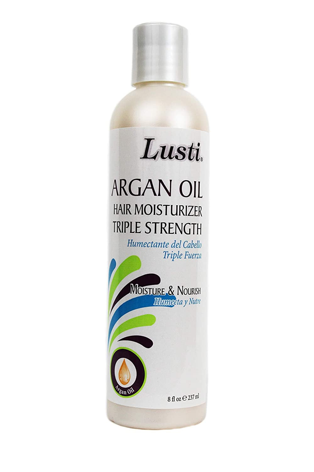 Lusti Argan Oil Hair Moisturizer Triple Strength, 8 fl oz Moisture