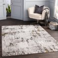 thumbnail image 1 of Lustro Black 7'10" x 10' Modern Rectangle Area Rug, 1 of 3