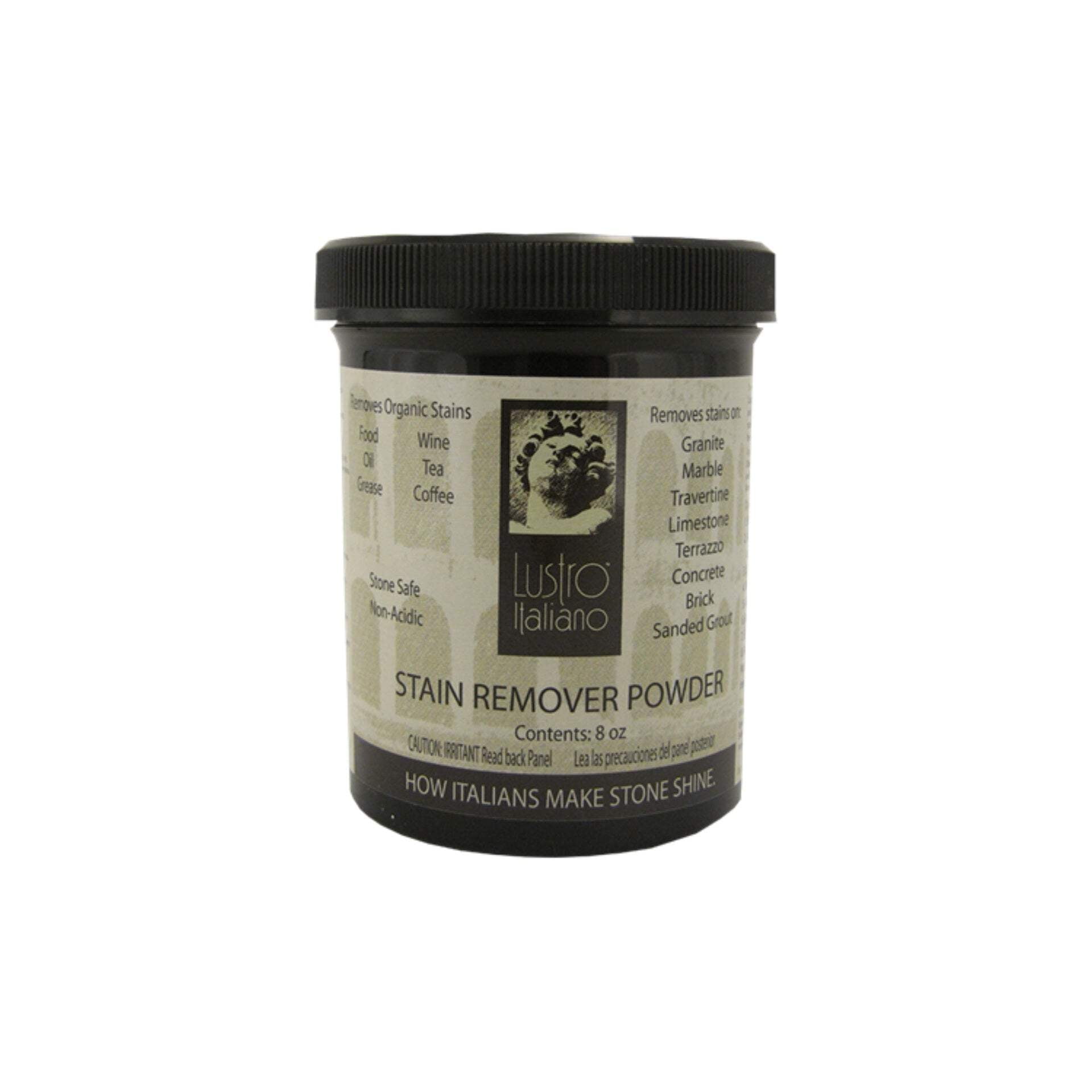 Lustro Italiano Stain Remover Poultice Powder 8 oz - Walmart.com